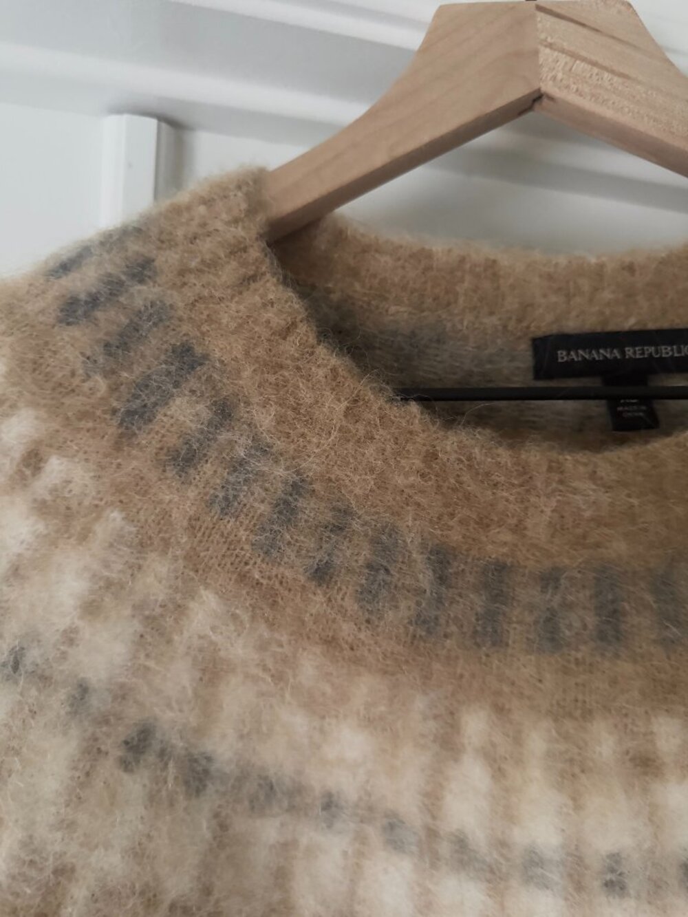 New Banana Republic Fair Isle Alpaca Sweater for Fall